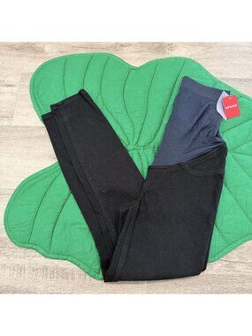 Spanx Maternity Womens Small Black Mama Ankle Jean-ish Leggings